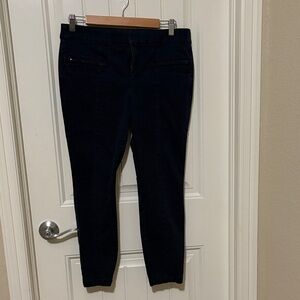 Loft Dark Blue Navy Skinny Pants